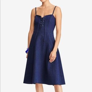 NWT🌸Polo Ralph Lauren Lace up dress🌸